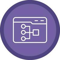 Site Map Vector Icon Design