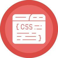 Css Coding Vector Icon Design