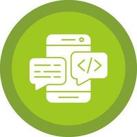 Conversation Vector Icon Design