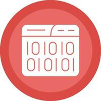 Binary Code Vector Icon Design