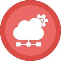 Cloud Computing Vector Icon Design