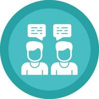 Dialog Vector Icon Design