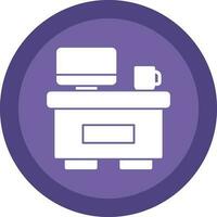 Information Desk Vector Icon Design