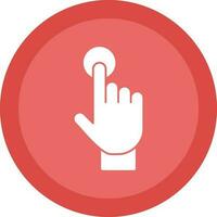 Tap Vector Icon Design