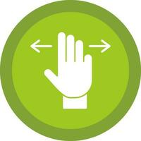 Swipe Vector Icon Design