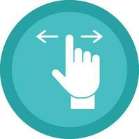 Swipe Vector Icon Design