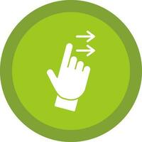 Swipe Right Vector Icon Design