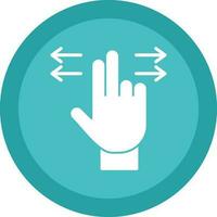 Swipe Vector Icon Design
