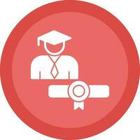 Graduate Vector Icon Design