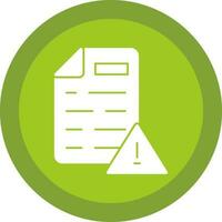 Warning Vector Icon Design