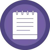 Notebook Vector Icon Design