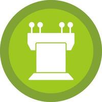 Podium Vector Icon Design