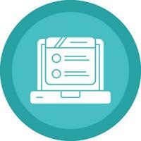 Blog Vector Icon Design