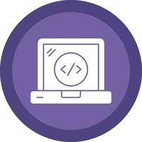 Web Coding Vector Icon Design