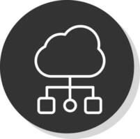 Cloud Computing Vector Icon Design