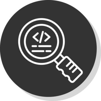 Quick Review Code Vector Icon Design