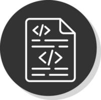 diseño de icono de vector html