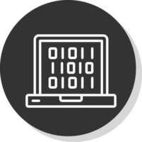 Binary Vector Icon Design