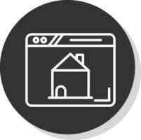 Home Page Vector Icon Design