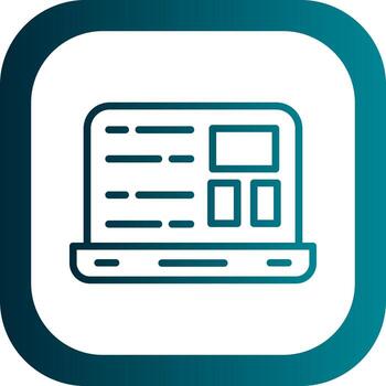 Web Development Vector Icon Design