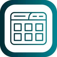 Thumbnails Vector Icon Design