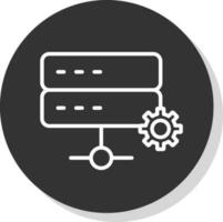 Data Storage Vector Icon Design