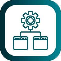 Batch Processing Vector Icon Design