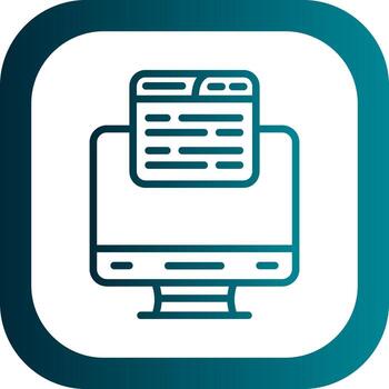 Browser Vector Icon Design