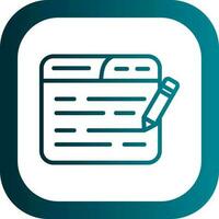 Edit Code Vector Icon Design