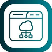 Cloud Vector Icon Design