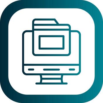 File Folder Vector Icon Design