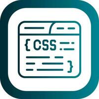 Css Coding Vector Icon Design
