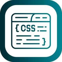Css Coding Vector Icon Design