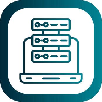 diseño de icono de vector de base de datos