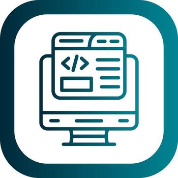 diseño de icono de vector de desarrollo