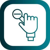 Zoom Out Vector Icon Design