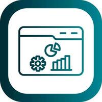 Statistics Vector Icon Design