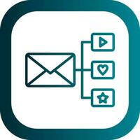 Email Marketing Vector Icon Design