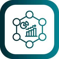 Data Analytics Vector Icon Design