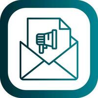 Email Marketing Vector Icon Design