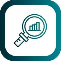 Analytics Vector Icon Design
