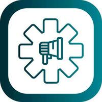 Marketing Agent Vector Icon Design