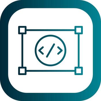 Coding Vector Icon Design