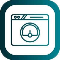Speed Test Vector Icon Design