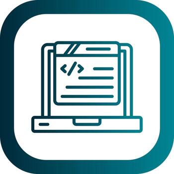 codificación vector icono diseño