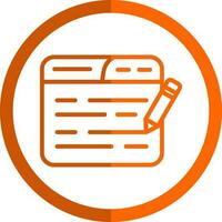 Edit Code Vector Icon Design