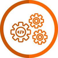 Processing Vector Icon Design