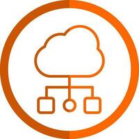 Cloud Computing Vector Icon Design