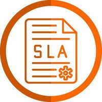 Sla vector icono diseño