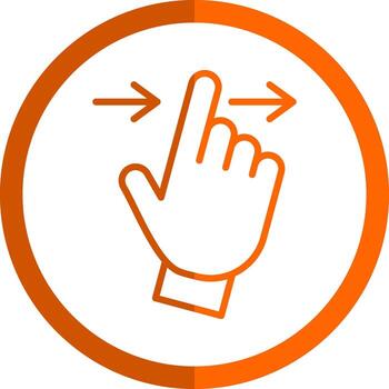 Flick Vector Icon Design